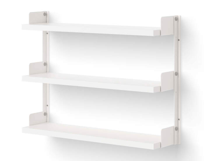 Polica Tea Shelf, white/white