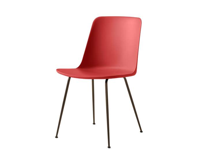 stolicka Rely HW6 Chair, bronzed/vermillion red