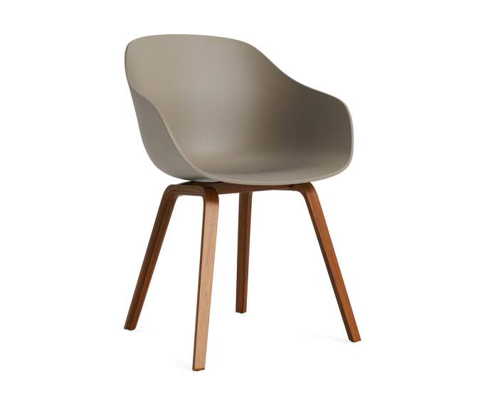 zidle-AAC 222 Chair Walnut, khaki