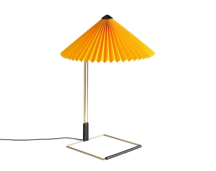 lampa-Matin 380 Table Lamp, polished brass / yellow