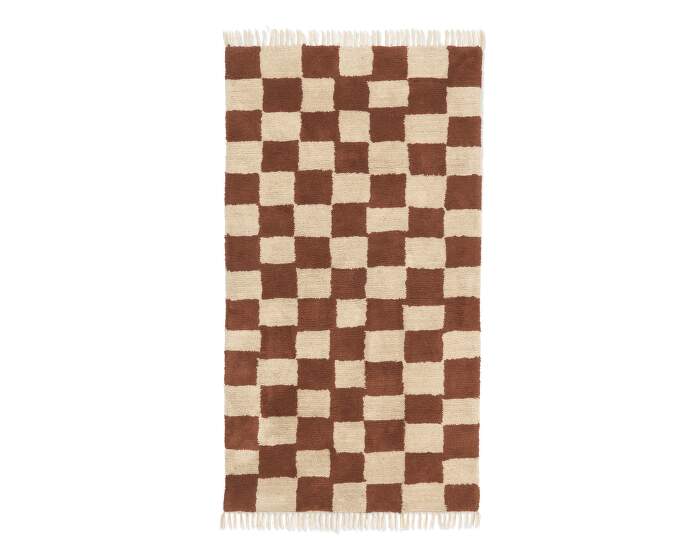 mara-Mara Washable Rug, rust/warm sand