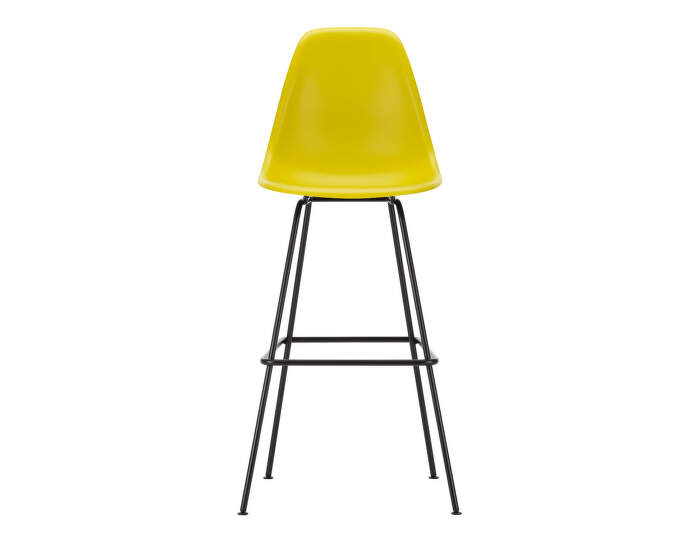 Barová stolička Eames Plastic High, mustard