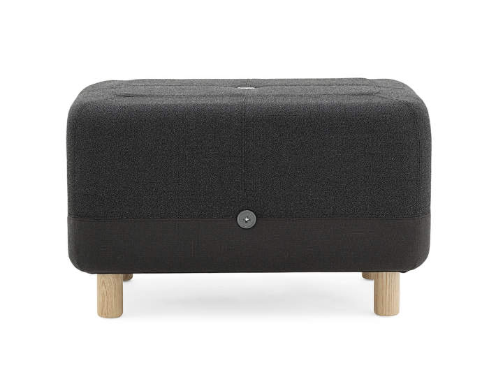 Pouf Sumo, Dark Grey Hybrid