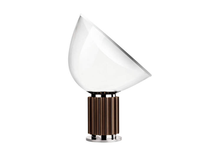 Stolná lampa Taccia, bronze
