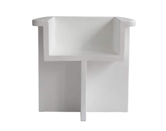 Jedálenská stolička Brutus, bone white