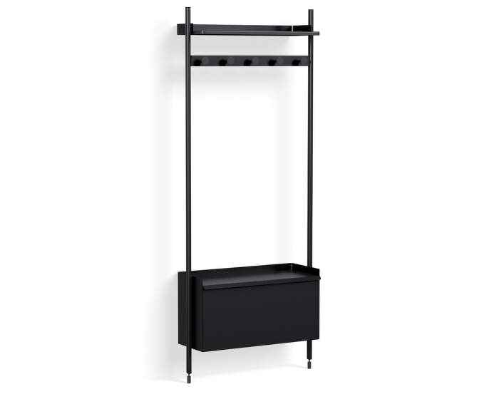 Policový systém Pier kombinácia 1061, black