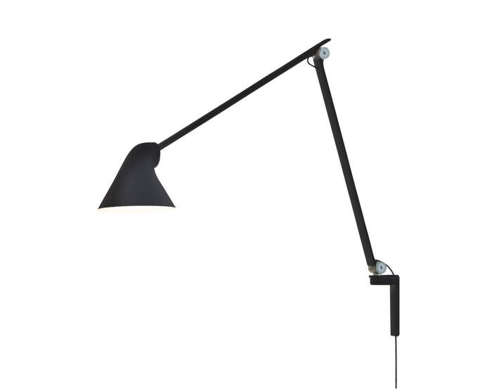 Nástenná lampa NJP Long, black