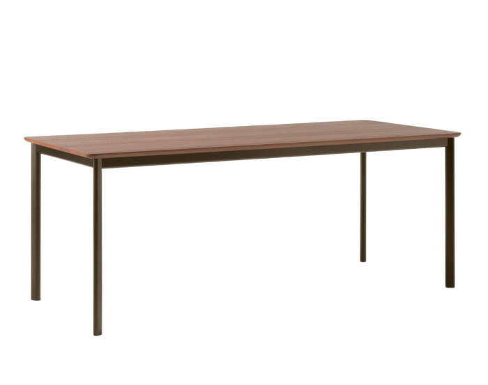 Jedálenský stôl Drip HW116, bronzed/lacquered walnut