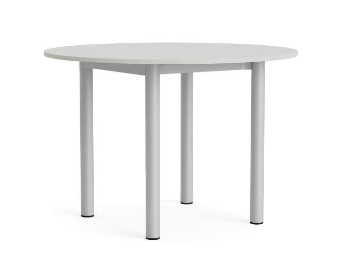 Stôl Annex Round Ø110, anonised/cloud grey