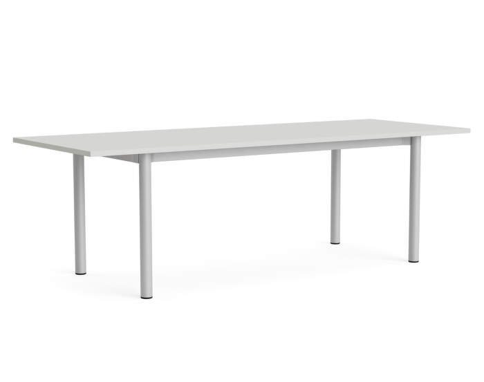 Stôl Annex Overhang 240x90, anonised/cloud grey