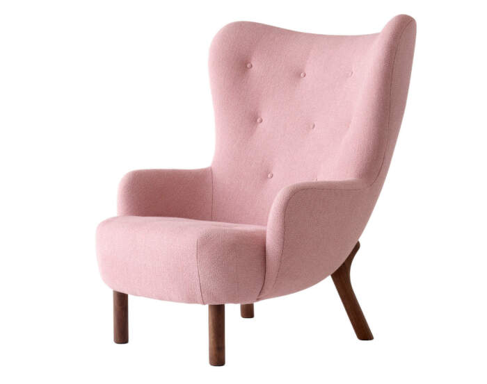 Kreslo Petra VB3, walnut/Ecriture 0640