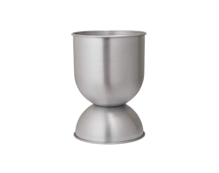 Květináč Hourglass Small, aluminium