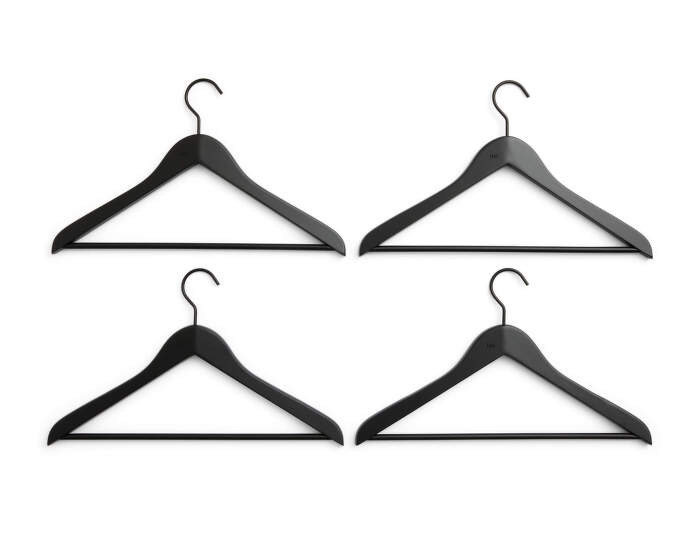 Ramienka Smooth Slim with Bar set 4ks, black