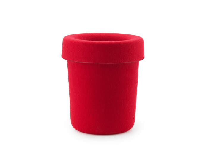 Odpadkový kôš Hide, bright red