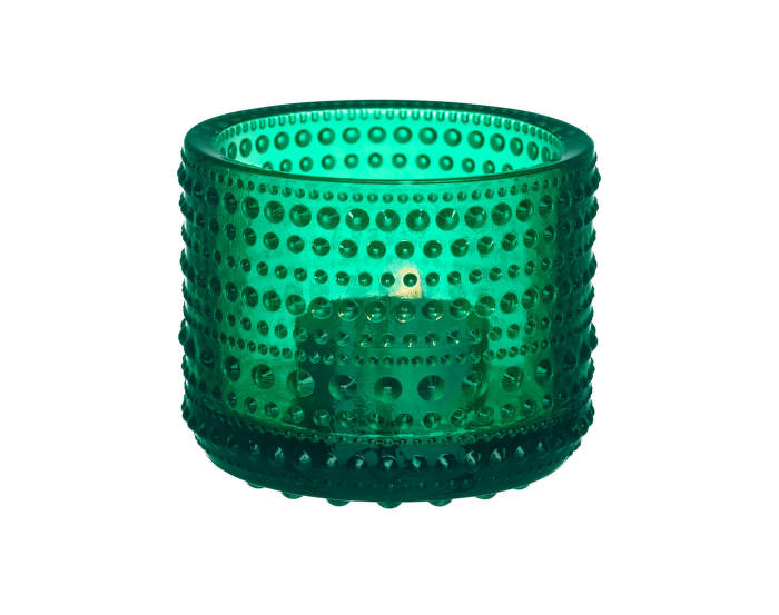 Svietnik na čajovú sviečku Kastehelmi, emerald