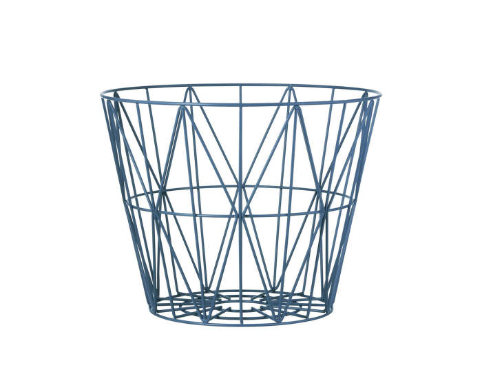 Wire Basket Medium, Petrol