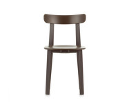 Stolička All Plastic Chair, brown