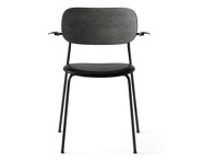 Stolička Co Chair s podpierkami rúk black oak, Dakar 0842