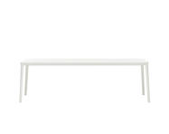 Jedálenský stôl Plate 100x240, white MDF table top/white base