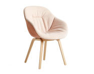 Ex-display stolička AAC 123 Soft Duo, Matt Lacquered Oak Veneer/Mode 026 Lola Rose