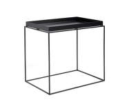 Stolík Tray Side Table Rectangular 40x60, black