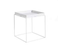 Stolík Tray Table 40x40, white