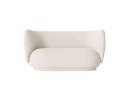 Sofa Rico bouclé, 2–seater, off-white