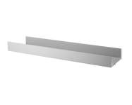 Polica String Metal Shelf High Edge 78 x 20, grey