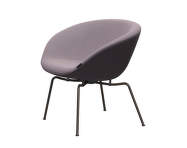 Kreslo Pot™, brown bronze / white purple