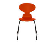 Stolička Ant™ 3101 lacquered, paradise orange / black