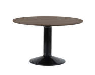 Stôl Midst Ø120, dark oak/black
