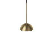 Závesná lampa Aluna Ø27, matt brass