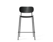 Barová stolička Co Counter Chair Low, black oak