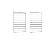 Nástenný panel String Wall 50 x 30, 2 ks, dark grey
