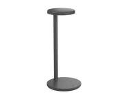 Stolná lampa Oblique, matte anthracite