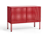 Skrinka Perforated Cabinet Floor Small, wine red