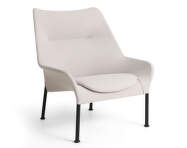 Kreslo O2, soft light grey textile