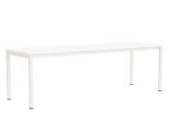 Stôl Annex Flush 240x80, cream white/white laminate