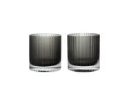 Poháre na vodu Ripple Tumbler set 2 ks, smoked grey