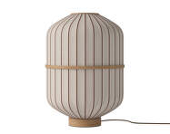 Stojacia lampa Lucén, oiled oak