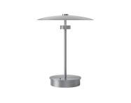 Prenosná lampa Reflection, matt brushed aluminium
