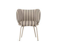 Jedálenská stolička Rico Dining Louisiana, sand/off-white