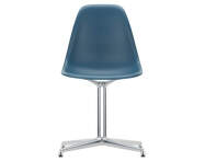 Stolička Eames DSL, sea blue / polished aluminum
