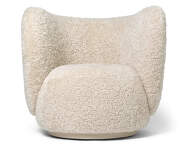 Lounge Chair Rico, Sheepskin moonlight