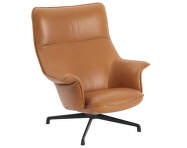 Kreslo Doze Lounge Chair, Refine Leather Cognac / anthracite