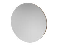Zrkadlo Vala Round Ø100 cm, lacquered oak