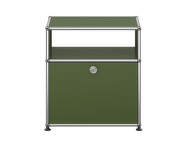 Nočný stolík USM Haller M55, olive green
