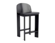 Barová stolička Chisel 35 H65, black lacquered oak