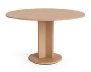 Stôl Chisel 29 Round Ø120, lacquered oak