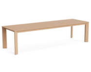Stôl Chisel 30 Rectangular 300x95 cm, lacquered oak